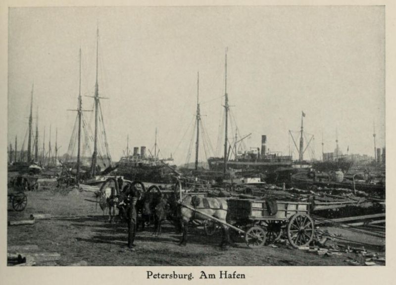 Russland 009. Petersburg, Am Hafen