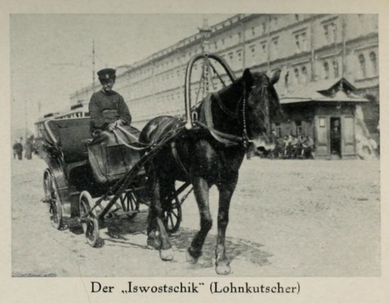 Russland 011. Der Iswostschik (Lohnkutscher)