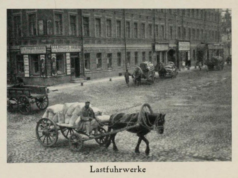 Russland 011. Lastfuhrwerke