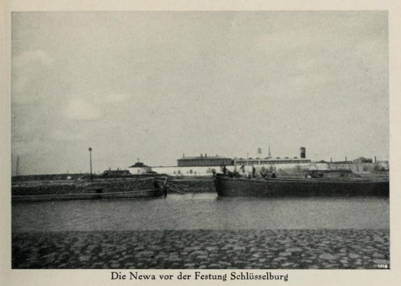 Russland 015. Die Newa vor der Festung Schlüsselburg