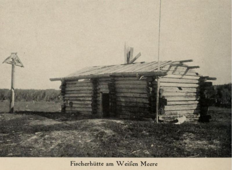 Russland 024. Fischerhütte am Weißen Meere