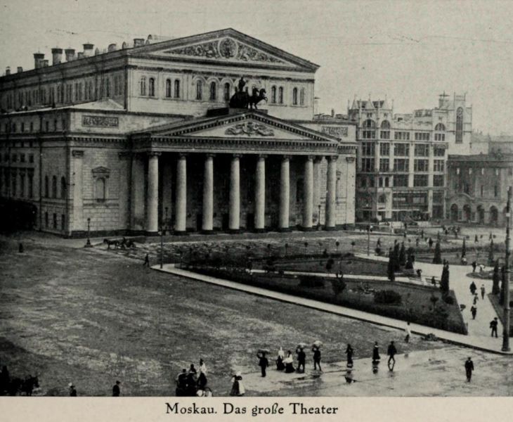Russland 037. Moskau, Das große Theater