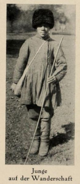 Russland 054. Junge auf der Wanderschaft
