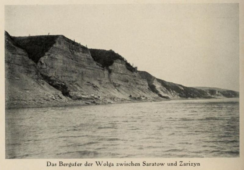 Russland 058. Das Bergufer der Wolga zwischen Saratow und Zarizyn