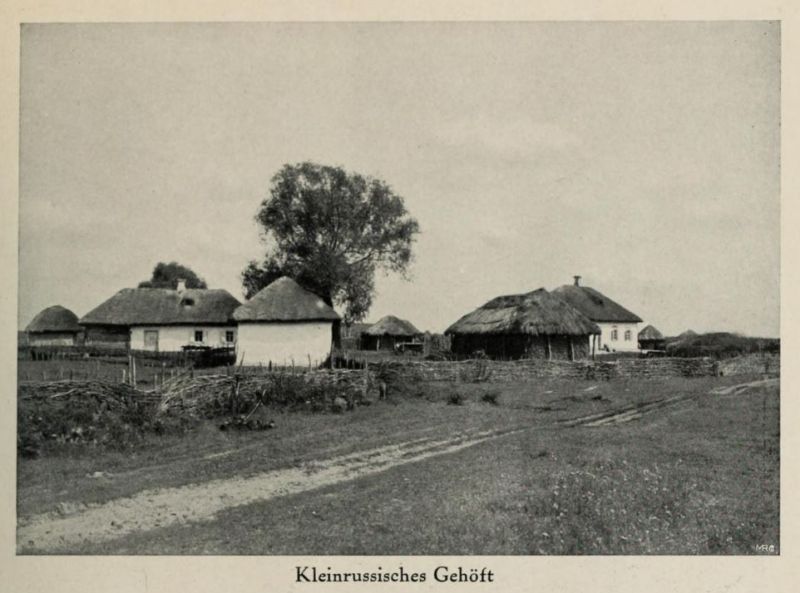 Russland 073. Kleinrussisches Gehöft