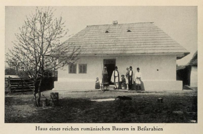 Russland 076. Haus eines reichen rumänischen Bauern in Beßarabien