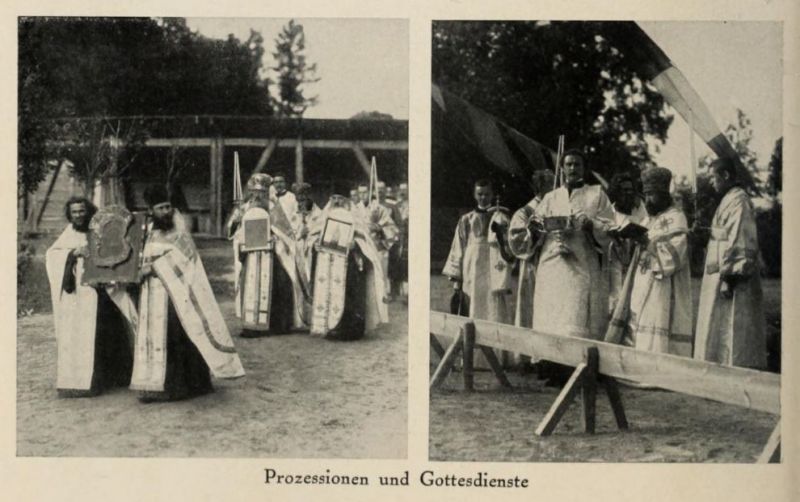 Russland 080. Prozessionen und Gottesdienst
