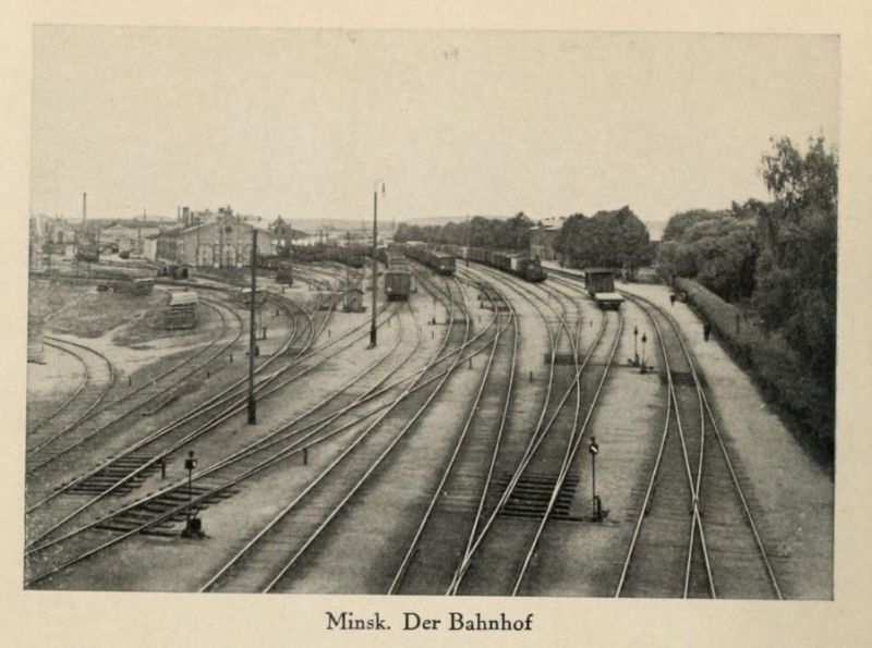 Russland 084. Minsk. Der Bahnhof