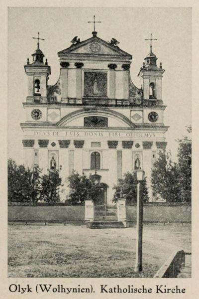 Russland 085. Olyk (Wolhynien) Katholische Kirche