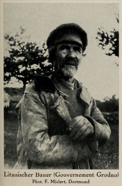 Russland 087. Litauischer Bauer (Gouvernement Grodno)