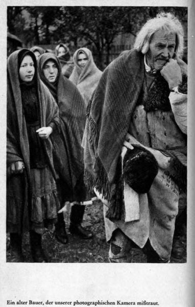 Russland, ein alter Bauer, Ukraine 1942