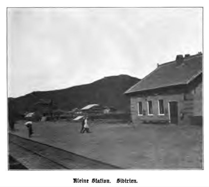 Sibirien 07 Kleine Station