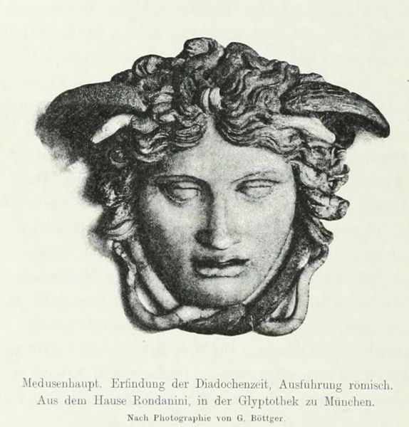 003 Medusenhaupt. Erfindung der Diadochenzeit.