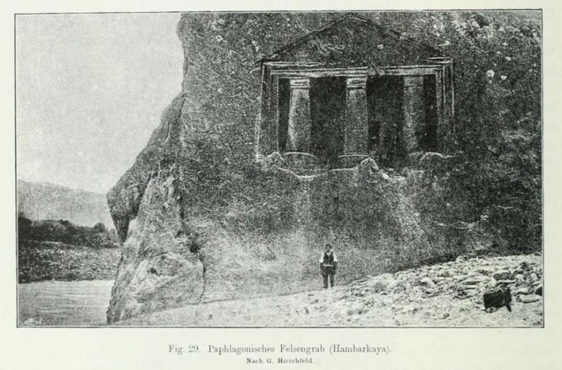 029. Paphlagonisches Felsengrab (Hambarkaya)