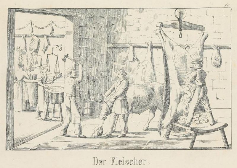 011. Der Fleischer