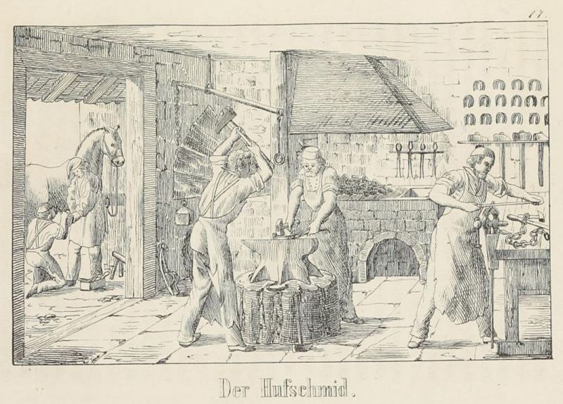 017. Der Hufschmied