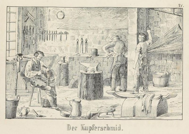 021. Der Kupferschmied