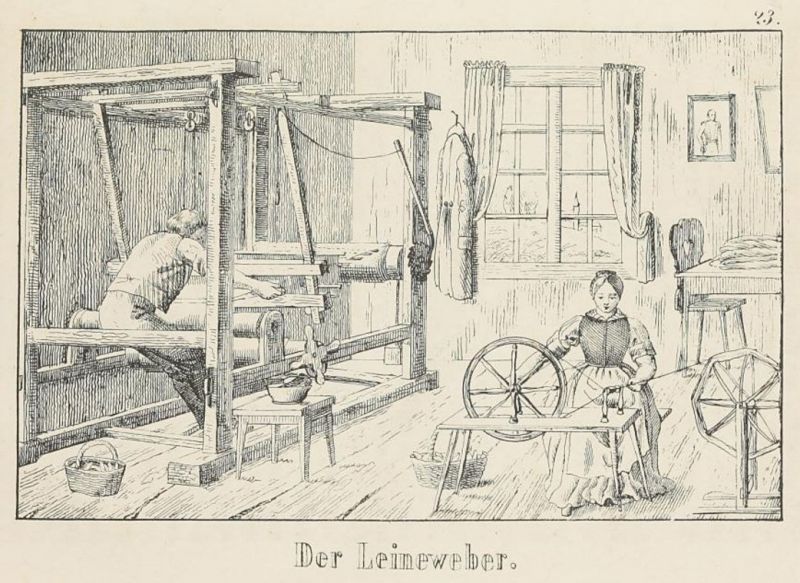 023. Der Leinweber