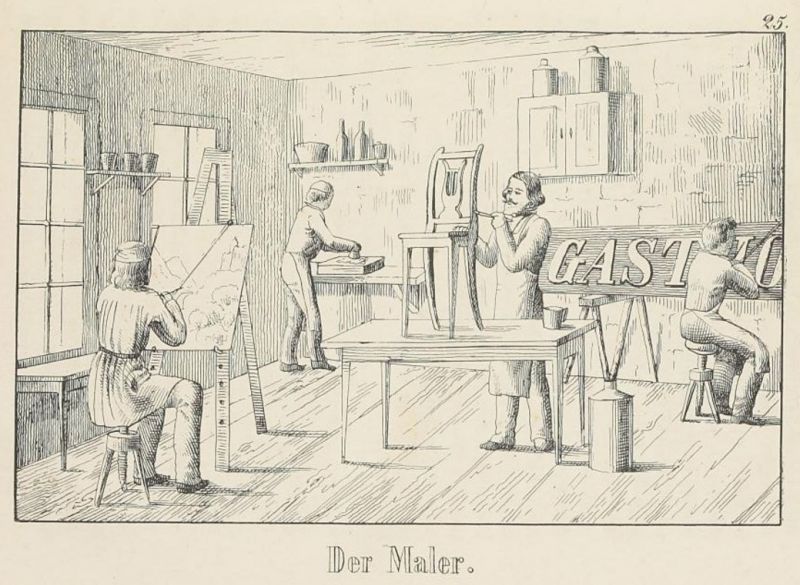 025. Der Maler