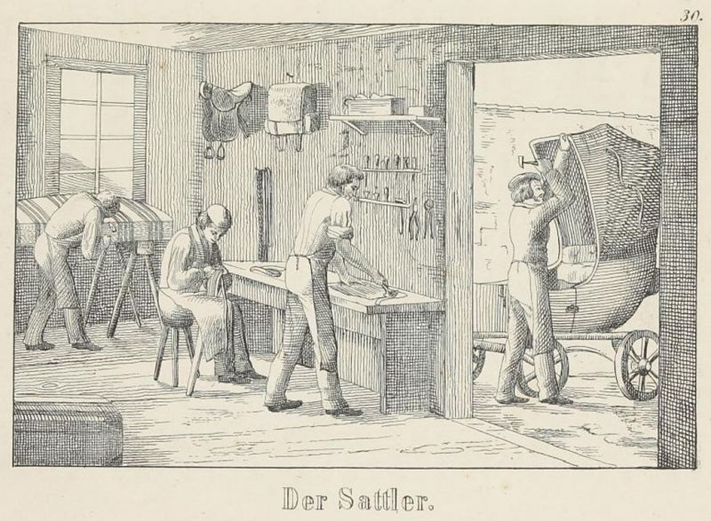 030. Der Sattler