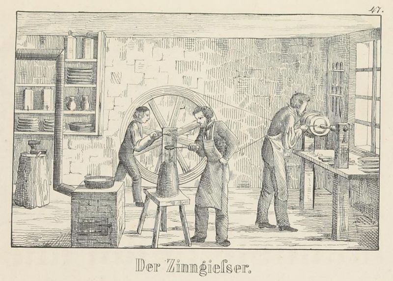 047. Der Zinngießer