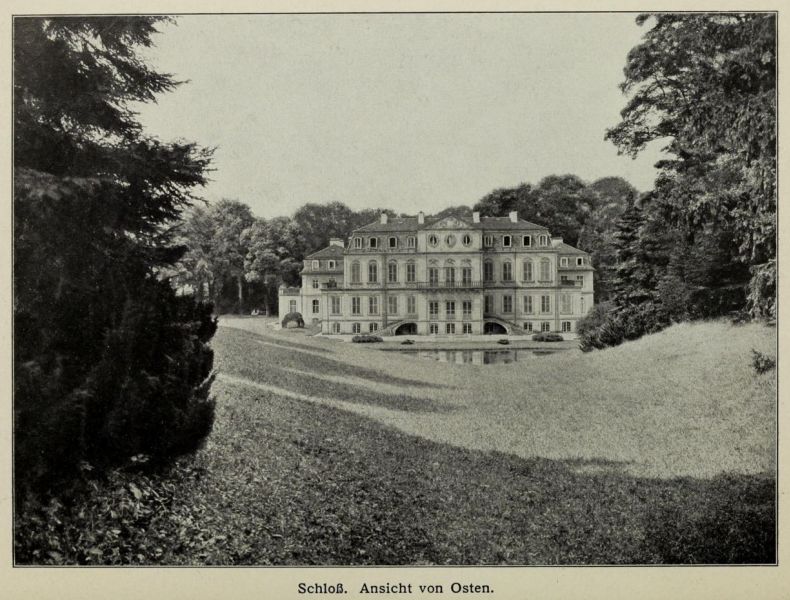 Wilhelmstal 006 Schloss, Ansicht von Osten