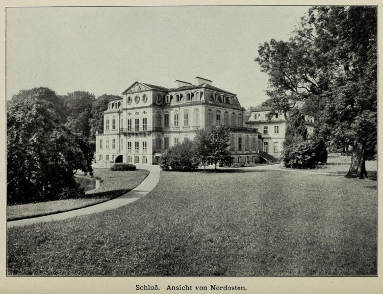 Wilhelmstal 010 Schloss, Ansicht von Nordosten