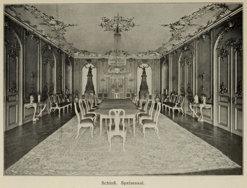 Wilhelmstal 021 Schloss, Speisesaal