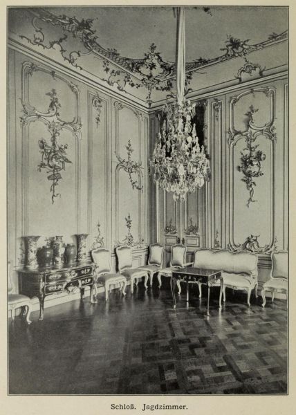 Wilhelmstal 028 Schloss, Jagdzimmer