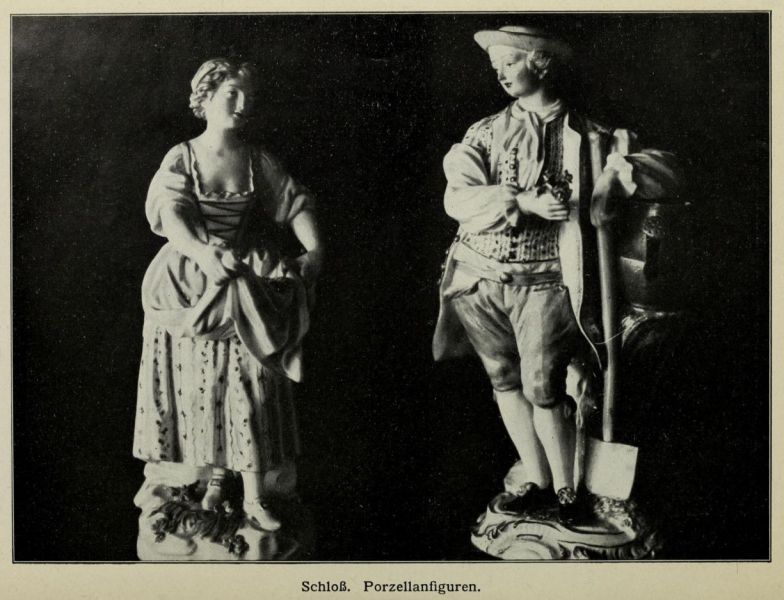 Wilhelmstal 070. Schloss, Porzellanfigur