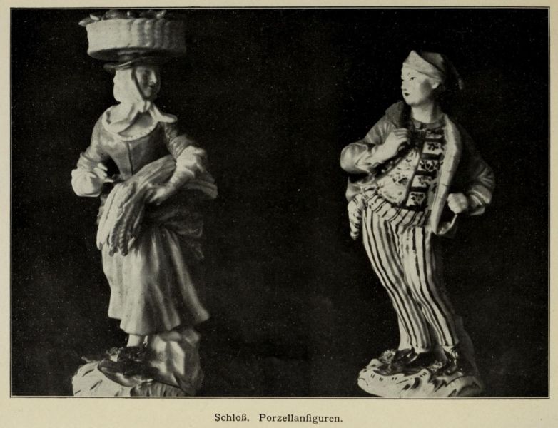 Wilhelmstal 071. Schloss, Porzellanfiguren