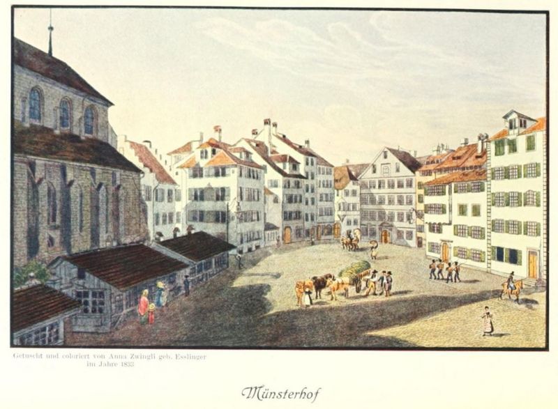 008. Zürich, Münsterhof