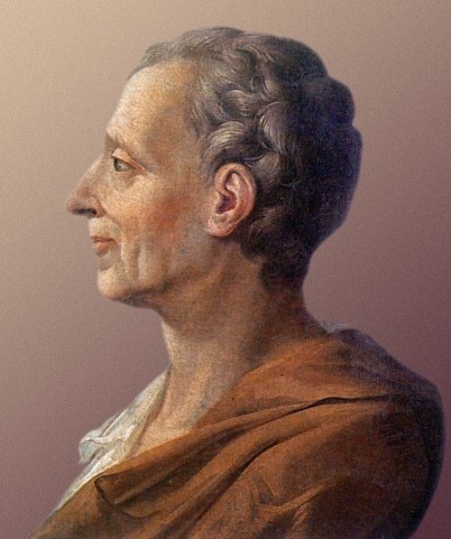 Montesquieu, Charles-Louis Baron de (1689-1755) französischer Schriftsteller, Philosoph