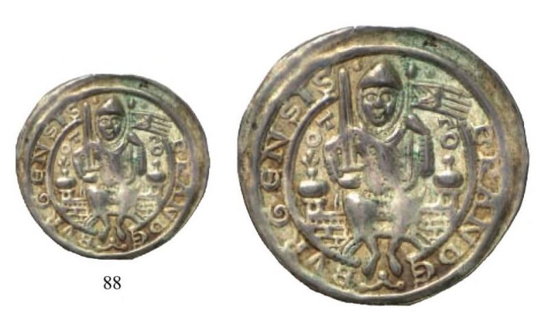 Brandenburg, Brakteat, Otto I. (1157-1184), 1661