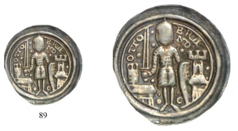 Brandenburg, Brakteat, Otto I. (1157-1184), 1667