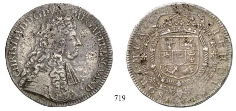 Mecklenburg, Reichsthaler 1681
