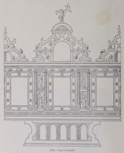 Schwaan 012 Alter Orgel-Prospekt