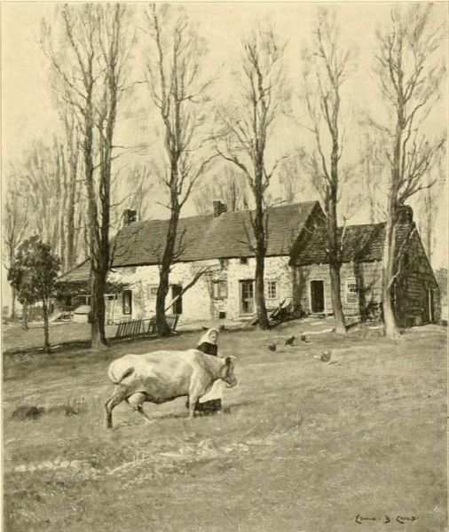 New York - Umland, Farmhaus