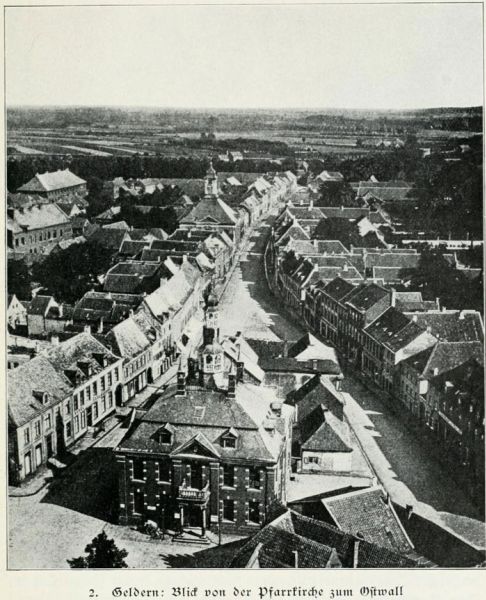Geldern - Blick von der Pfarrkirche zum Ostwall