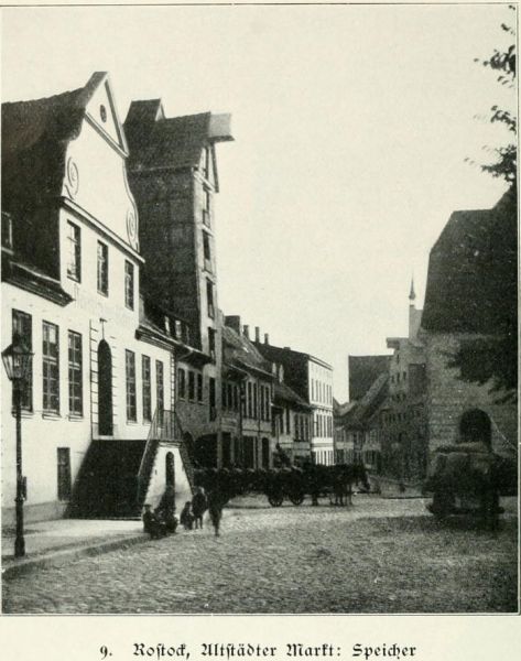 Rostock, Altstädter Markt - Speicher