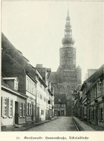 Greifswald - Hunnenstraße, Nikolaikirche