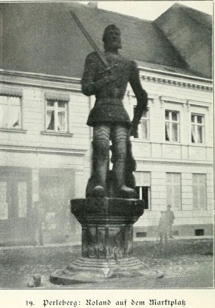 Perleberg – Roland auf dem Marktplatz