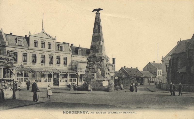Nordseebad Norderney - Kaiser Wilhelm Denkmal