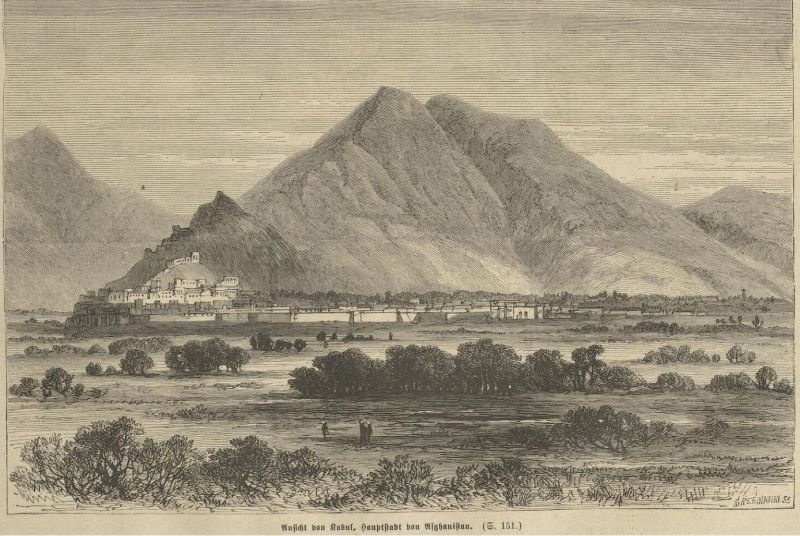 Afghanistan - Ansicht von Kabul, der Hauptstadt