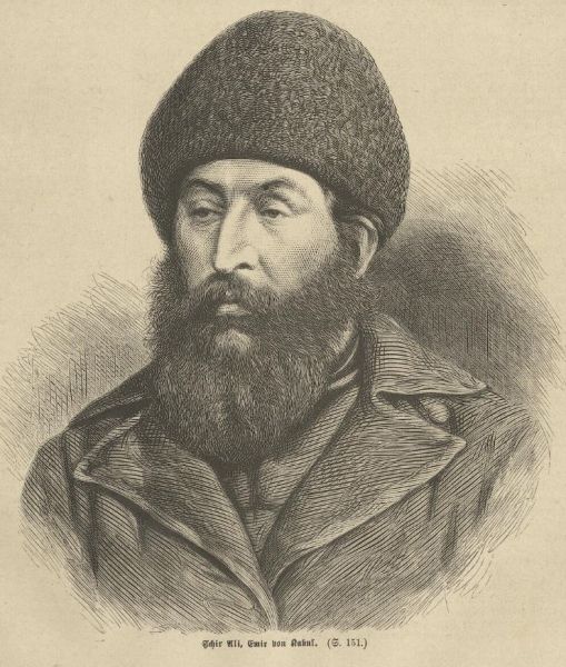 Afghanistan - Schir Ali, Emir von Kabul