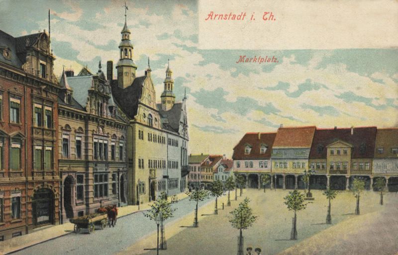 Arnstadt, Marktplatz