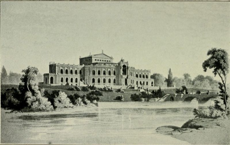 Das projektierte Münchner Festspielhaus