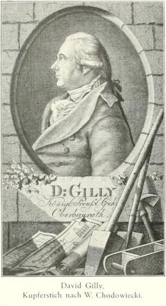 David Gilly, Kupferstich nach W. Chodowiecki.