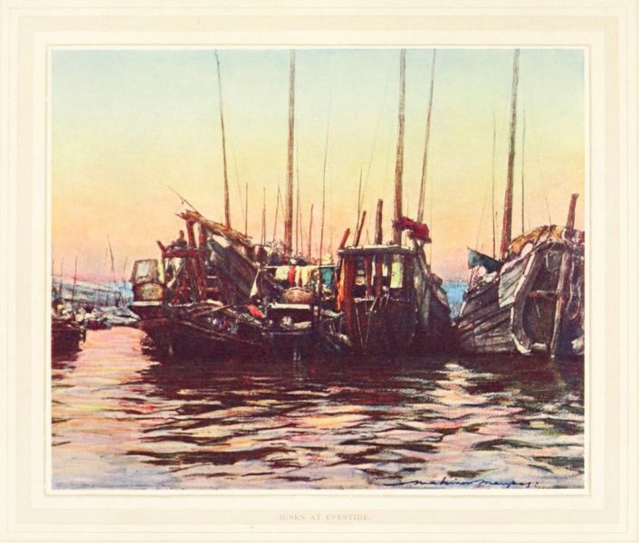 China, Fischerboote