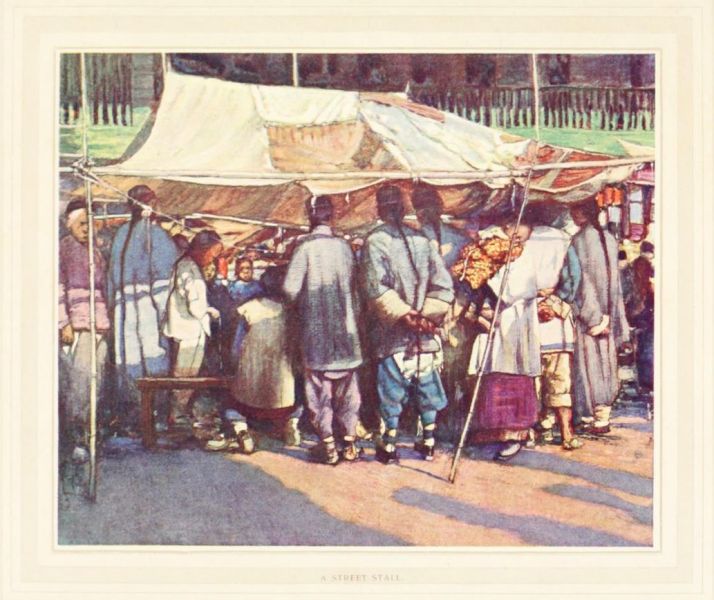 China, Straßenhändler